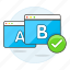 a, ab, app, b, browser, compatibility, engine, marketing, optimization, search, seo, split, test 