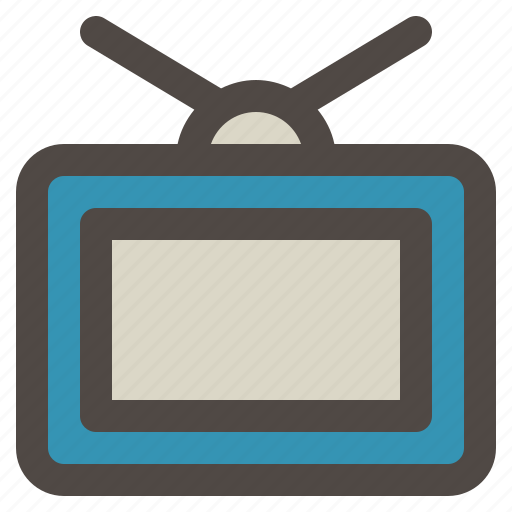 Advertising, antenna, screen, television, tv icon - Download on Iconfinder