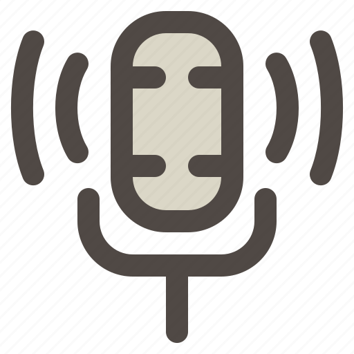 Mic, microphone, radio, record, voice icon - Download on Iconfinder