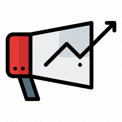 Ads, business, chart, finance, growth, marketing icon - Download on Iconfinder