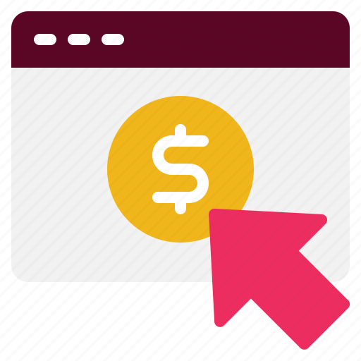 Pay, per, click, advertising, business, payment, finance icon - Download on Iconfinder