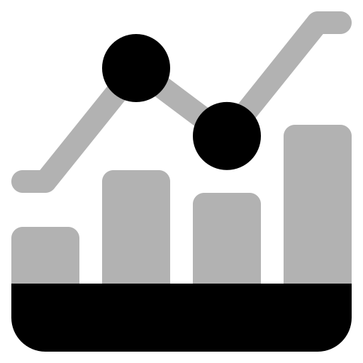 Statistic, graph, chart, growth, finance icon - Free download