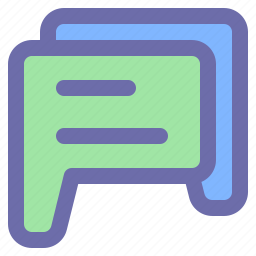 Chat, message, speech, bubble, communication icon - Download on Iconfinder