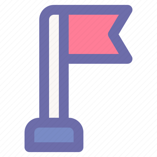 Flag, emblem, event, mark, pointer icon - Download on Iconfinder