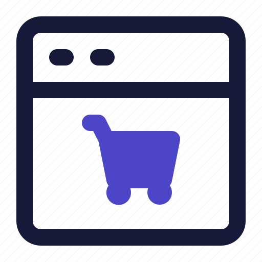 Online, shop, ecommerce, shopping, cart, basket, store icon - Download on Iconfinder