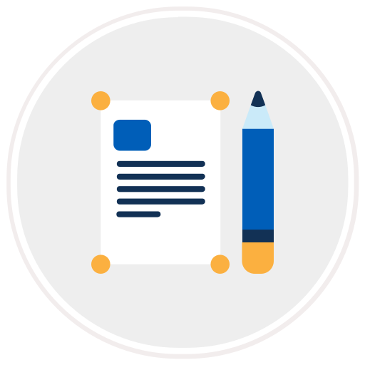 Template, editor, content, author, text, write, document icon - Free download