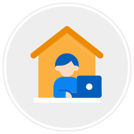 Work, home, job, profession, remote, outsourcing, control icon - Free download
