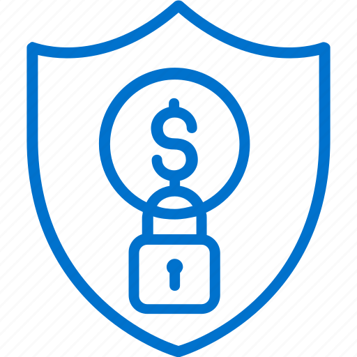 Finance, money, padlock, payment, protection, security, shield icon - Download on Iconfinder