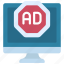 ad, blocker, promotion, advertising, blocked 
