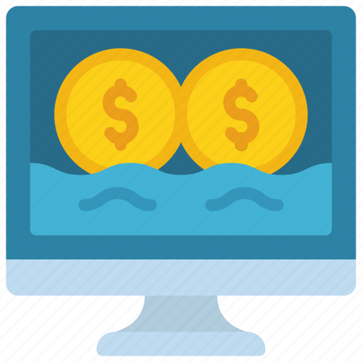 Digital, money, flow, income, finances icon - Download on Iconfinder