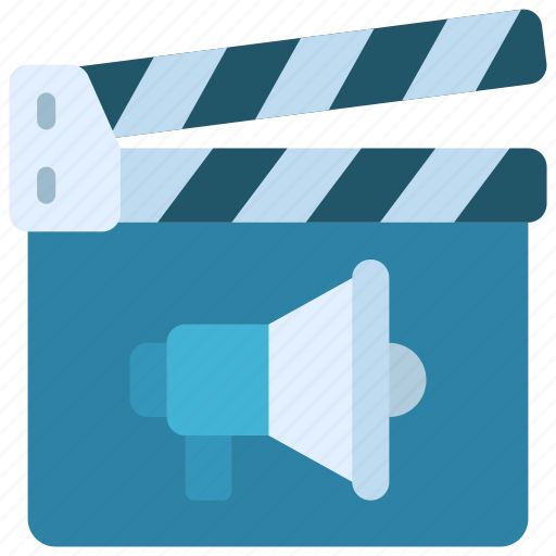 Film, promotion, advertising, clapperboard icon - Download on Iconfinder