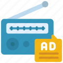 radio, ads, promotion, advertising, audio