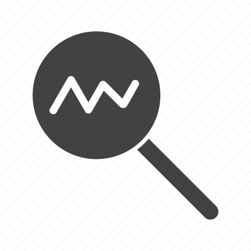 Analysis, business, data, marketing, research, statistics, magnifying glass icon - Download on Iconfinder