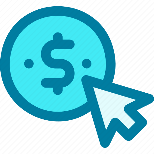 Coin, marketing, pay per click, payment, ppc icon - Download on Iconfinder
