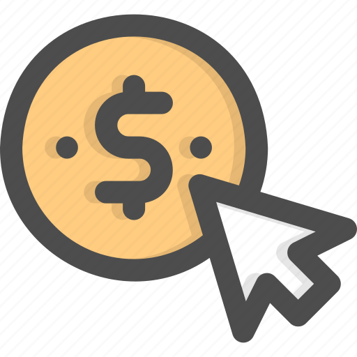 Coin, marketing, pay per click, payment, ppc icon - Download on Iconfinder