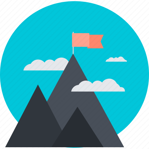 Discover, explore, mission, mountain, nature, success icon - Download on Iconfinder