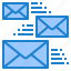 email, envelope, mail, mails, message 