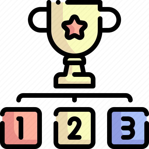 Podium, rank, ranking, ranking factor, winner icon - Download on Iconfinder