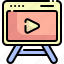 interface, movie, play button, video, video player 