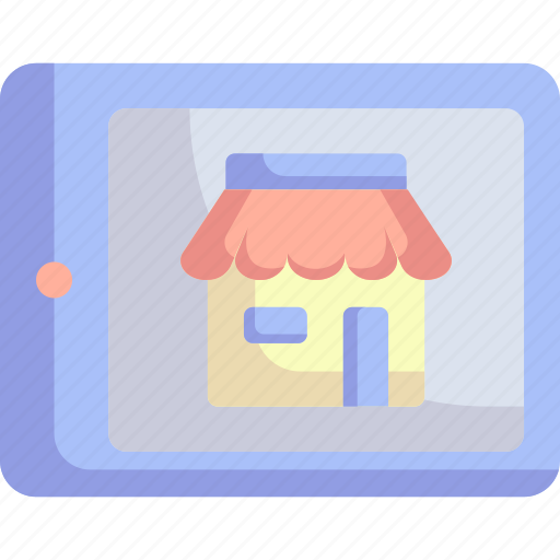 Buy online, marketing, online store, shopping store, smart cart icon - Download on Iconfinder