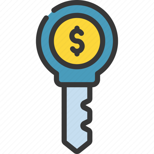 Financial, key, money, unlock, locked icon - Download on Iconfinder