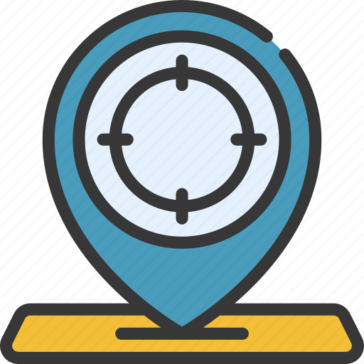 Location, targeting, promotion, advertising, target icon - Download on Iconfinder