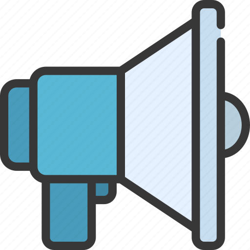 Megaphone, promotion, advertising, speaker, marketer icon - Download on Iconfinder