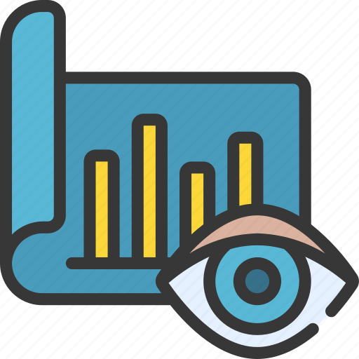 Visualise, data, vision, eye, chart icon - Download on Iconfinder