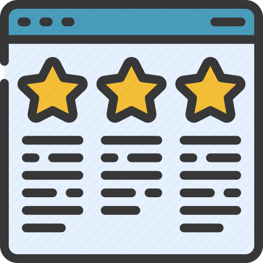Website, reviews, user, review, feedback icon - Download on Iconfinder