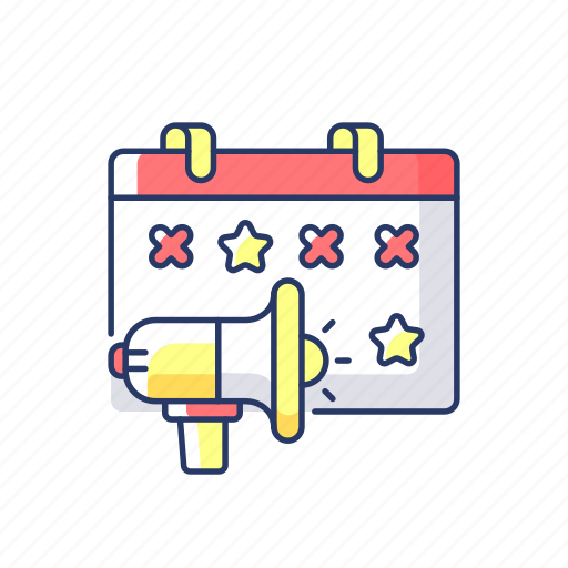 Event marketing, customer, management, announcement icon - Download on Iconfinder