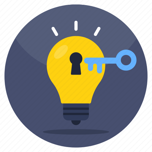Key idea, idea solution, creative idea, innovation, bright idea icon - Download on Iconfinder