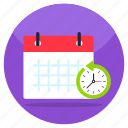 timetable, schedule, planner, calendar, almanac