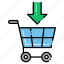 cart, ecommerce, online, shopping 