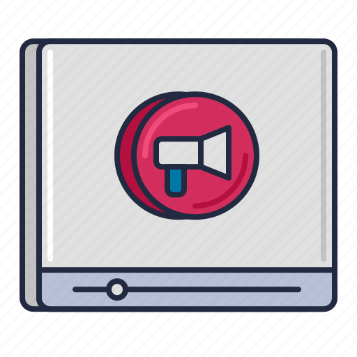 Advertising, media, player, video icon - Download on Iconfinder