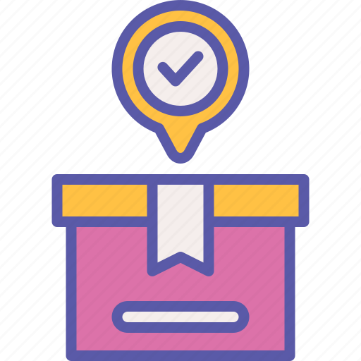 Location, box, delivery, shipping, logistic icon - Download on Iconfinder
