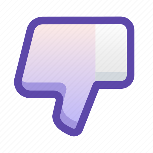 Dislike, down, downvote, thumb icon - Download on Iconfinder