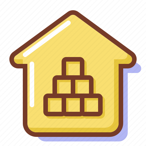 Warehouse, boxes, repository, storage, ambry icon - Download on Iconfinder