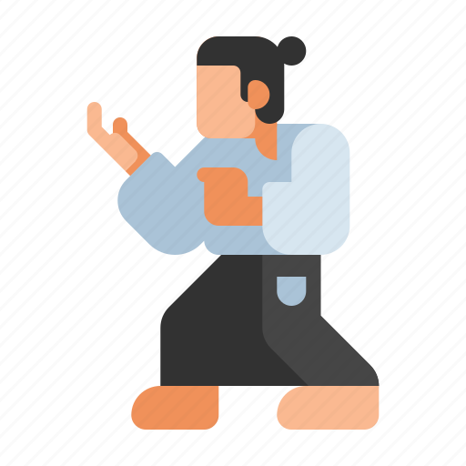 Aikido, martial arts, sport, user icon - Download on Iconfinder