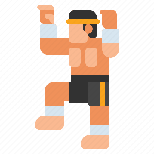 Boxing, martial arts, muay, thai icon - Download on Iconfinder