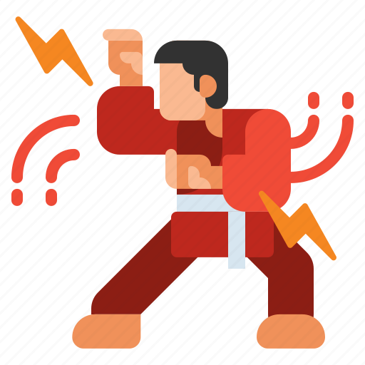 Lighting, martial arts, quick, reflexes icon - Download on Iconfinder