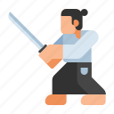 martial arts, sword, swordsmanship, user