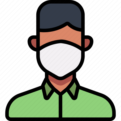 Avatar, coronavirus, man, mask icon - Download on Iconfinder