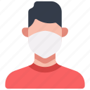 avatar, boy, coronavirus, mask