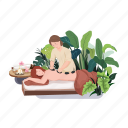 therapy, beauty, relaxation, care, wellness, massaging, body, relax, body care