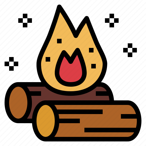Bonfire, burn, flame, hot icon - Download on Iconfinder