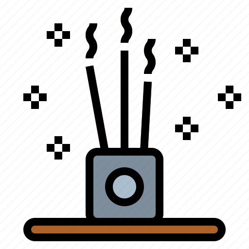 Incense, relaxing, spa, sticks icon - Download on Iconfinder