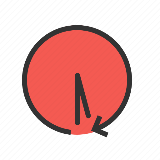 Arrow, back, countdown, history, hour, past, time icon - Download on Iconfinder