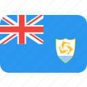 anguilla, country, flag, nation