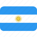 argentina, country, flag, nation