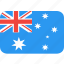 australia, country, flag, nation 